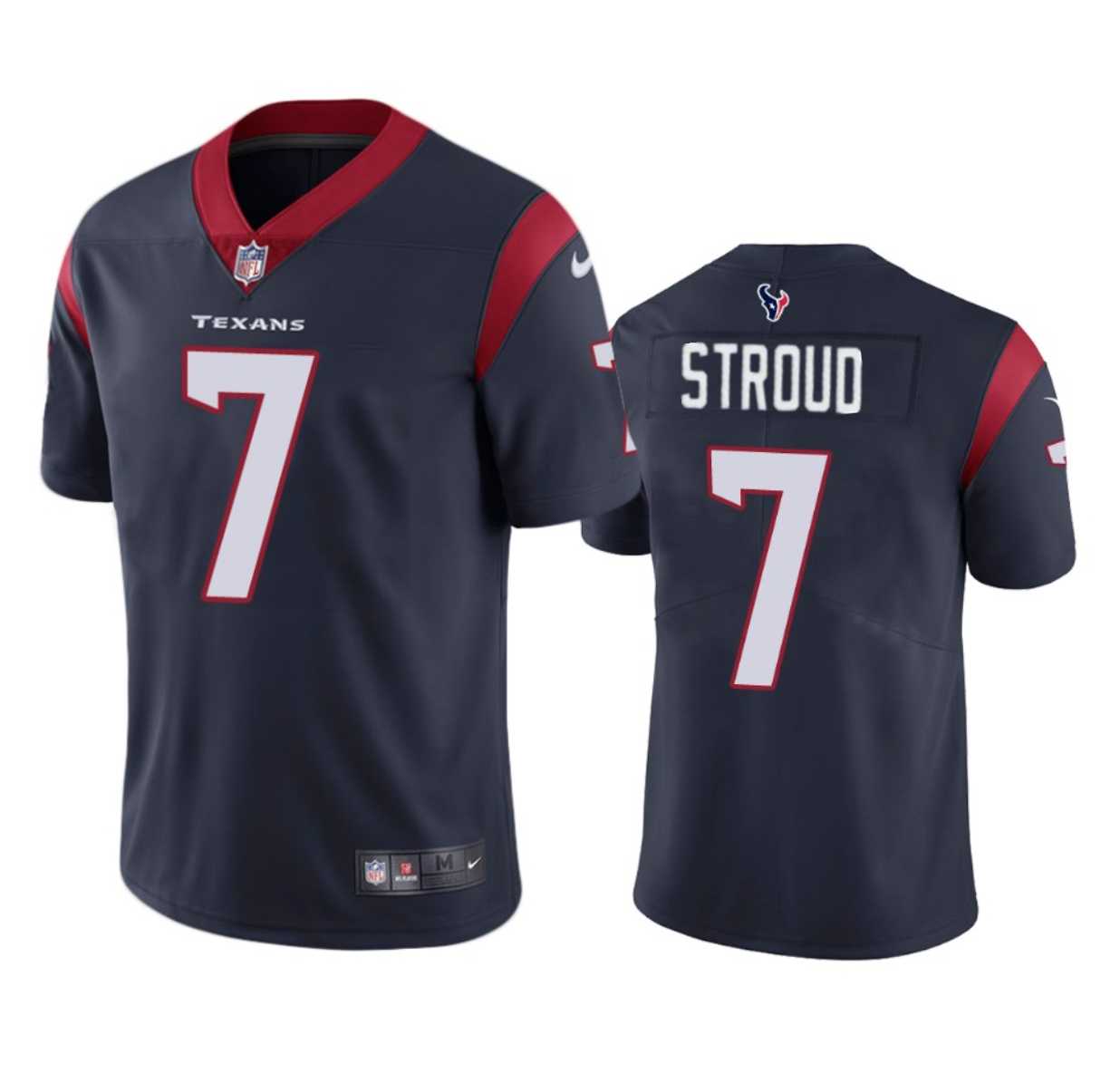 Men & Women & Youth Houston Texans #7 C.J. Stroud Navy Vapor Untouchable Stitched Football Jersey